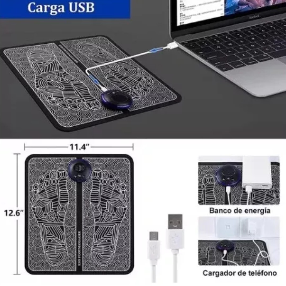 Miniatura 2 de Tapete Masajeador Electroestimulador